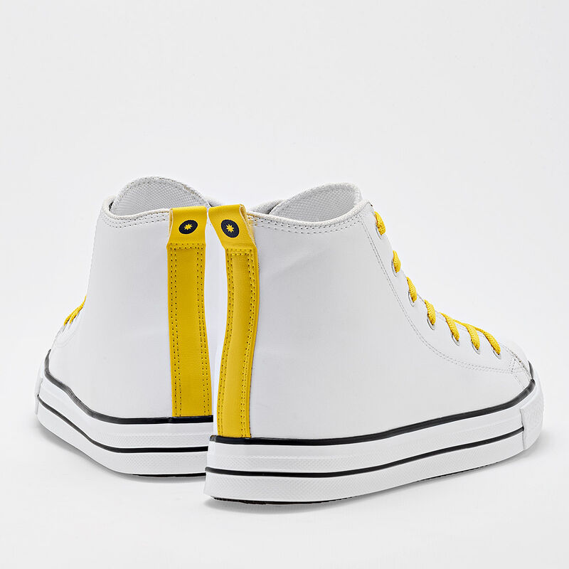 Moramora Tenis urbano para mujer blanco amarill... image number null