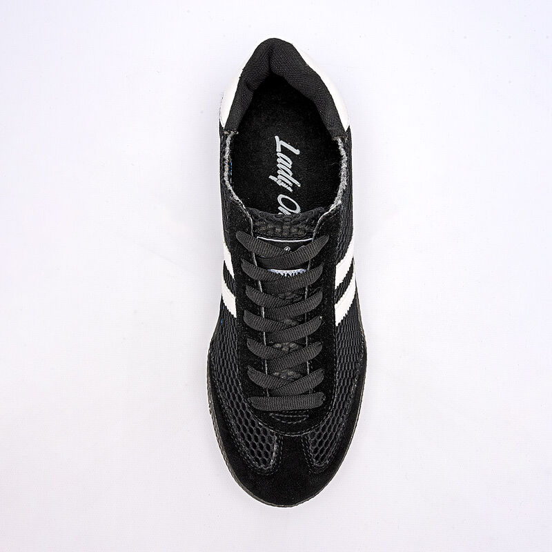 Lady One tenis para mujer negro blanco cod 1412... image number null