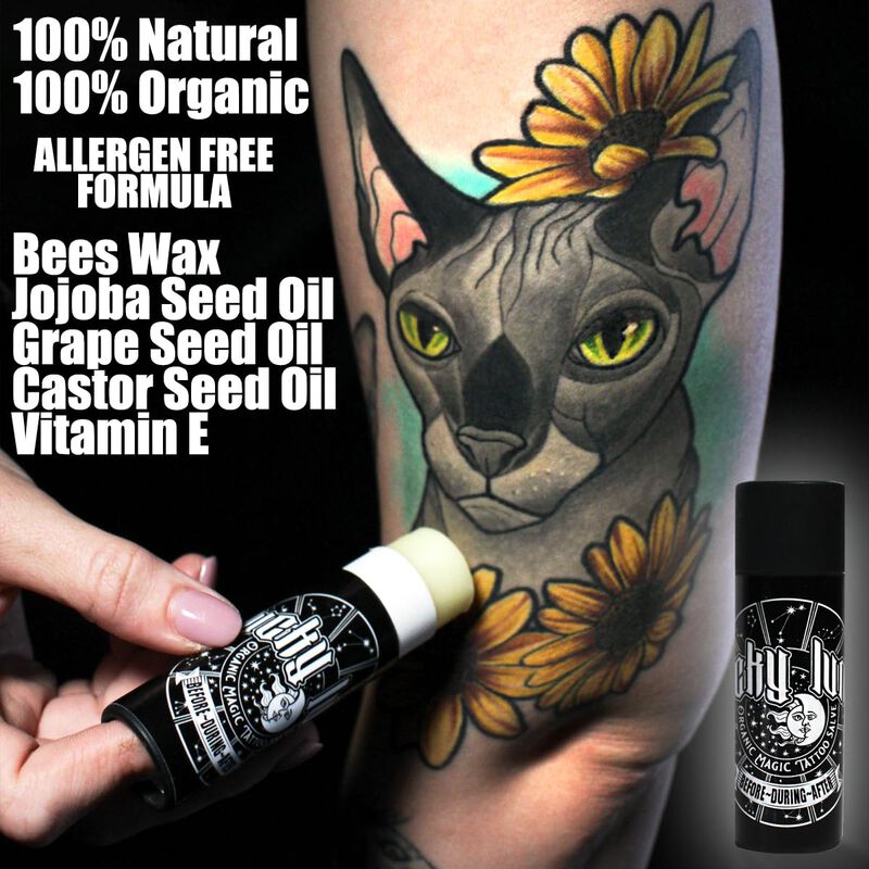 Cuidado Posterior Para Tatuajes Luckyluna 30 ml... image number null