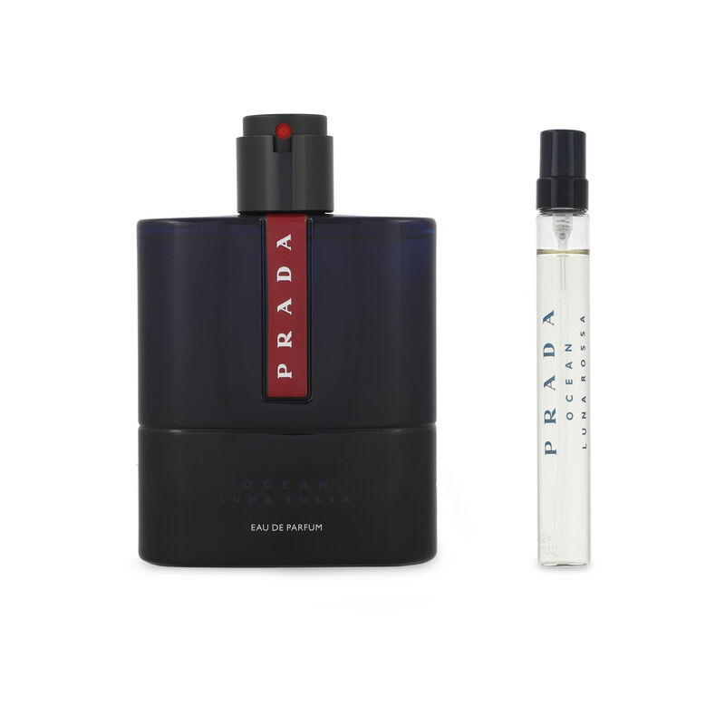 Set Prada Luna Rossa Ocean 2pzs 100ml Edp Spray... image number null