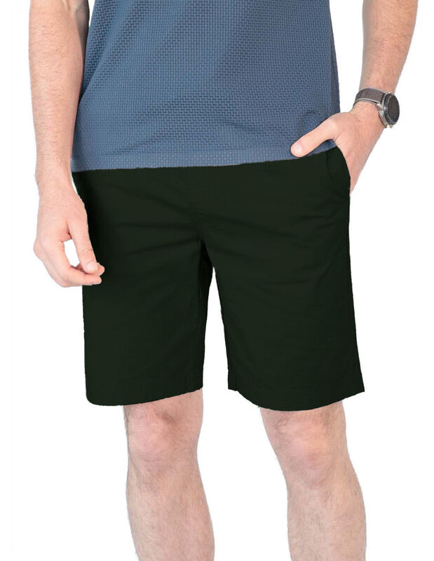Short Caballero Cintura Ajustable Verde Militar... image number null