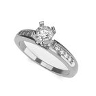 Anillo de Compromiso en Oro de 10K con Circonia - Amore Mio!