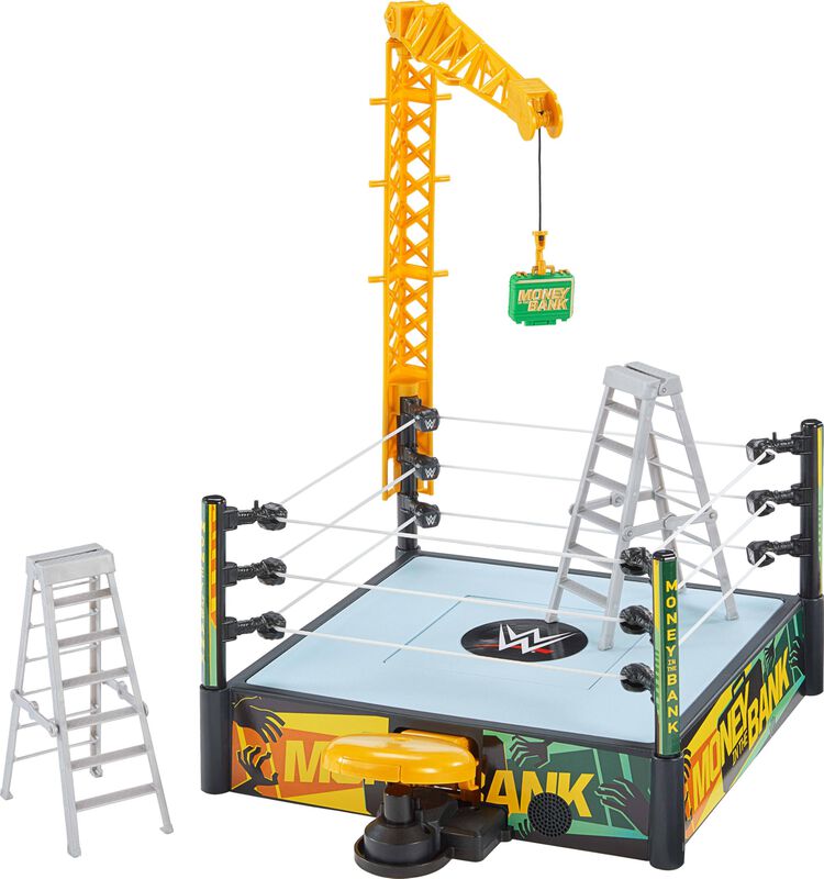 Anillo Playset Mattel Wwe Money In The Bank Con... image number null