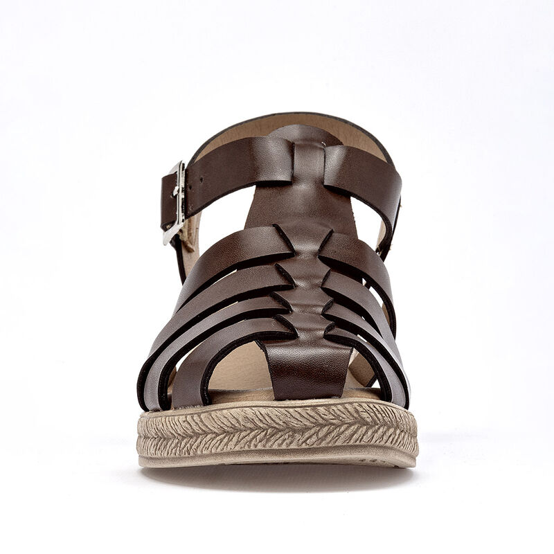 Tristanni shoes sandalia cu&ntilde;a para mujer caf&eacute; c... image number null