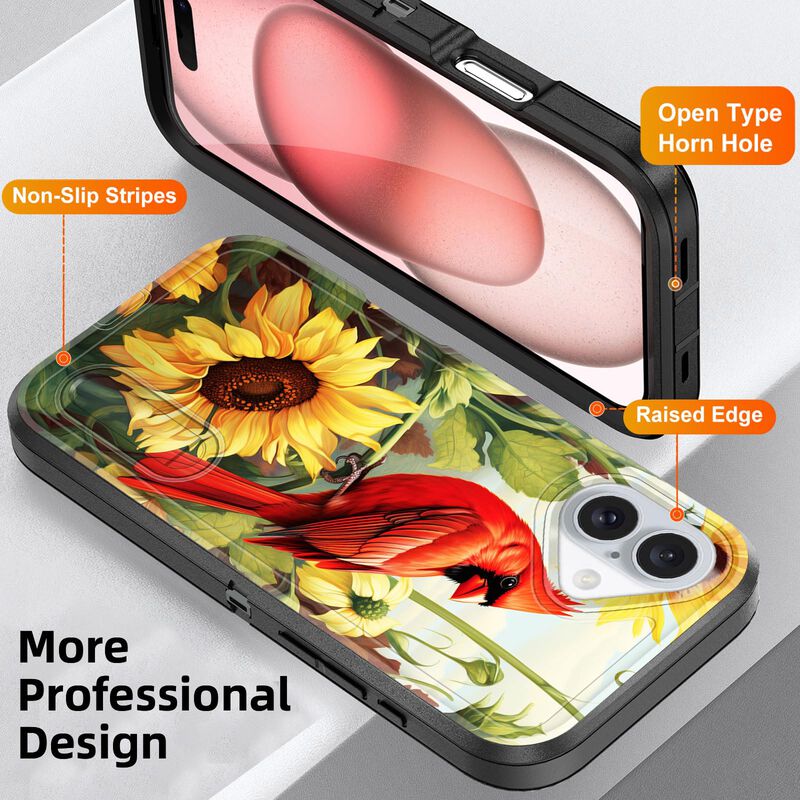 Funda BFUKVOU para iPhone 17 de 6.3" con Soport... image number null