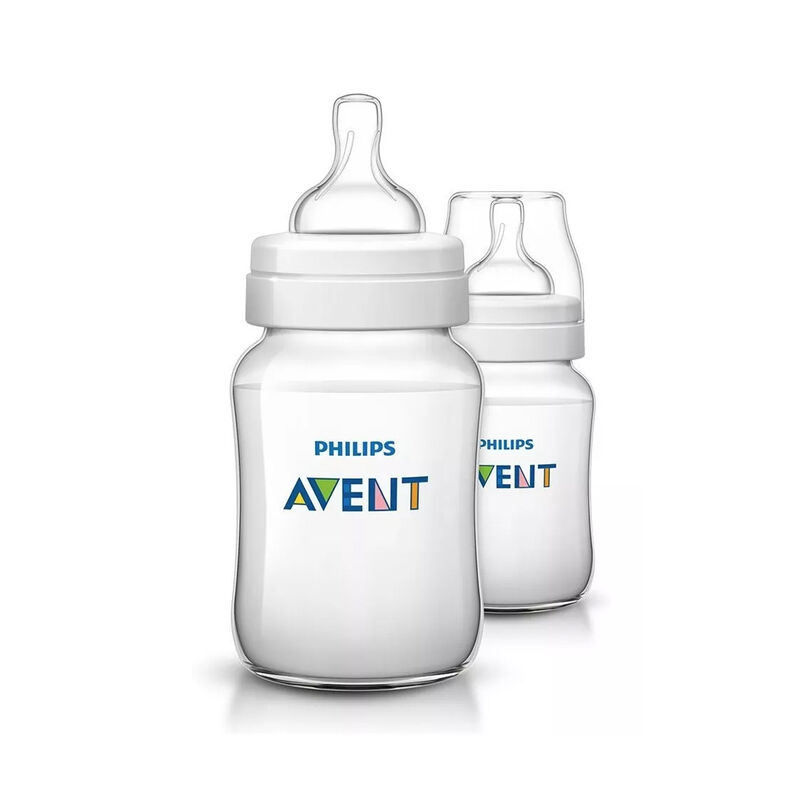 Biberones Avent Classic Transparente 9 Onzas 2 ... image number null