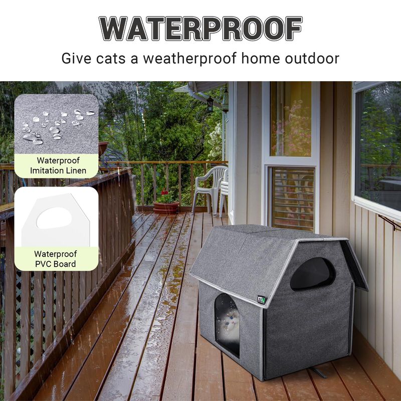 Cat House Miu Color Exterior/interior Resistent... image number null