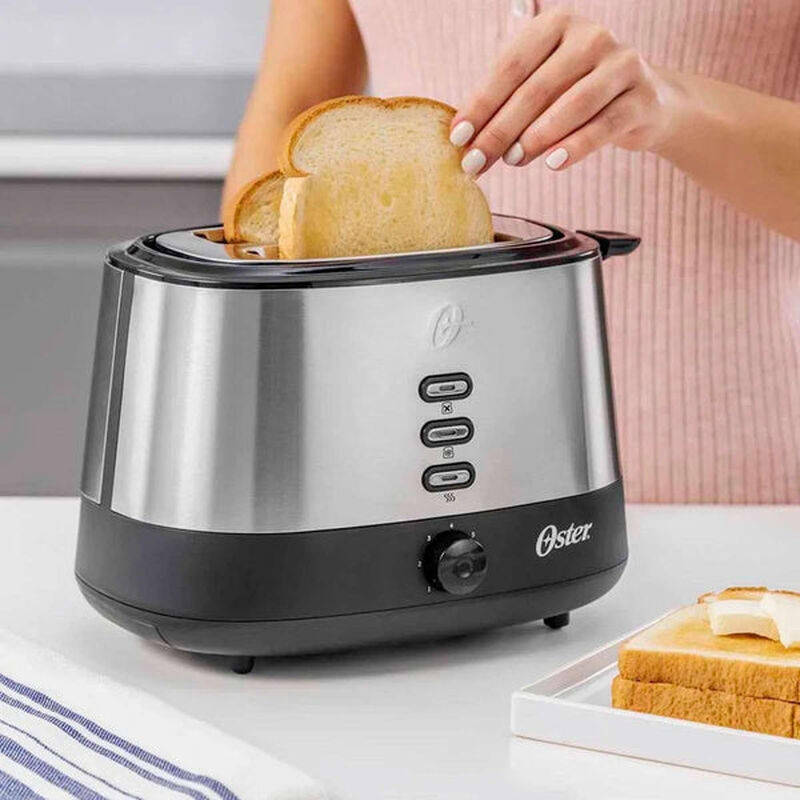 Tostador de Pan Oster 2 Rebanadas Gris TSSTTR50... image number null