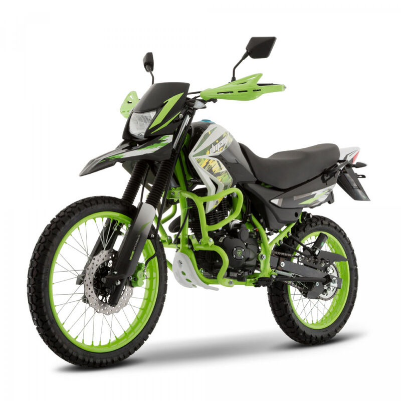 Motocicleta Italika DM200 BLANCO VERDE image number null