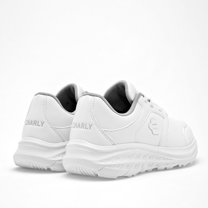 Charly Tenis urbano para ni&ntilde;o. Blanco,, running... image number null