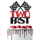 Adorno Para Tarta Naicaek Coche De Carreras &ndash; Decoraci&oacute;n Para Segundo Cumplea&ntilde;os