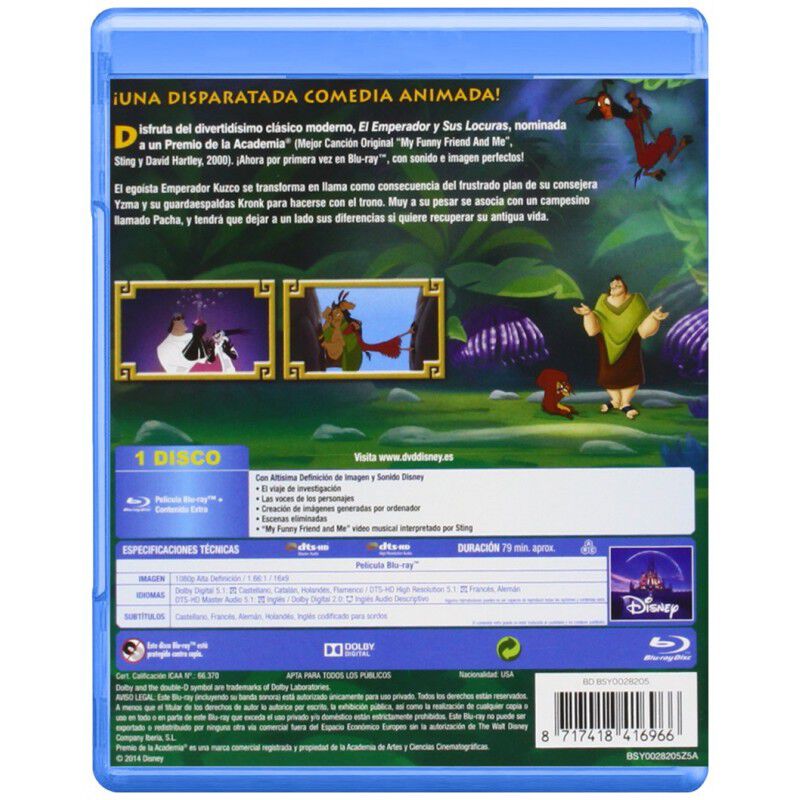 El Emperador Y Sus Locuras [blu-ray] image number null