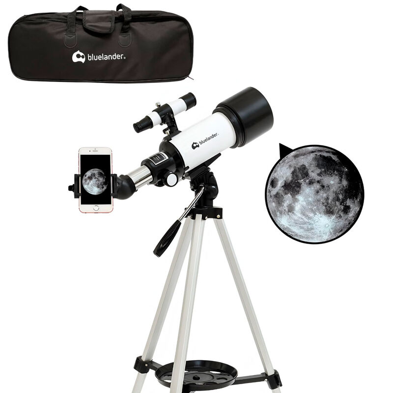 Telescopio Astron&oacute;mico 70 mm, Tr&iacute;pode 70&ndash;136 cm... image number null