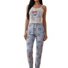 Conjunto Pijama Mujer Blusa Y Pantal&oacute;n Dama PIJ-089 Dise&ntilde;o 14 Piyama Pyjama