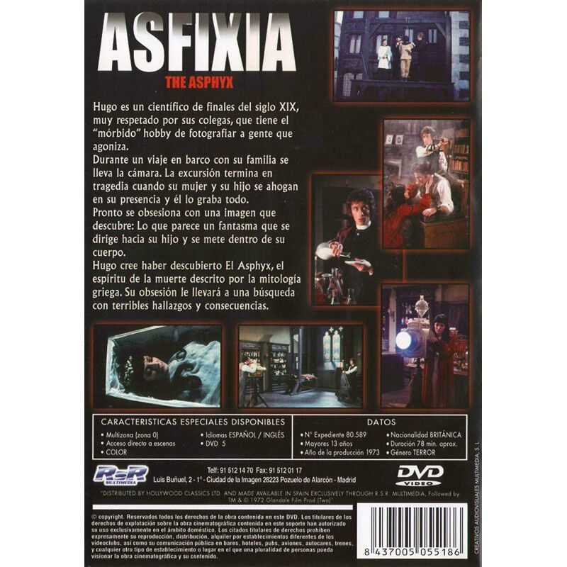 Asfixia [dvd] image number null