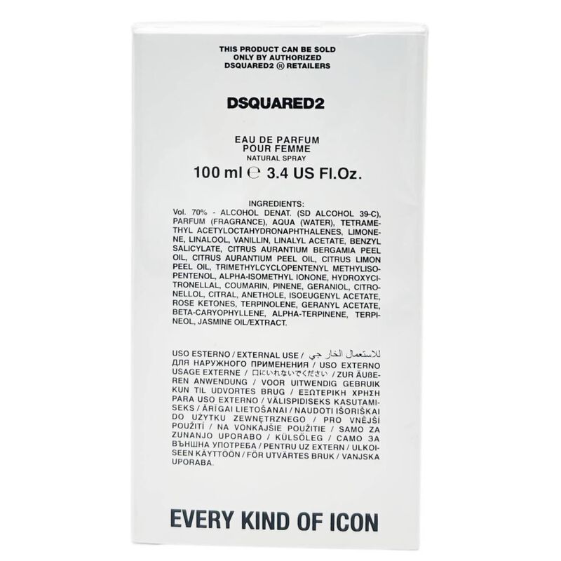 Perfume Dsquared2 Icon Eau De Parfum Para Mujer... image number null