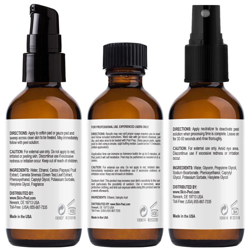 Kit de Exfoliante Facial MedPeel 10% &Aacute;cido Sali... image number null