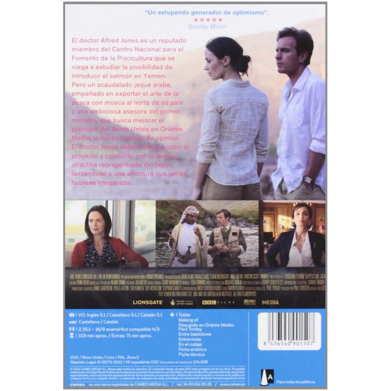 La pesca del salm&oacute;n en Yemen (DVD) image number null