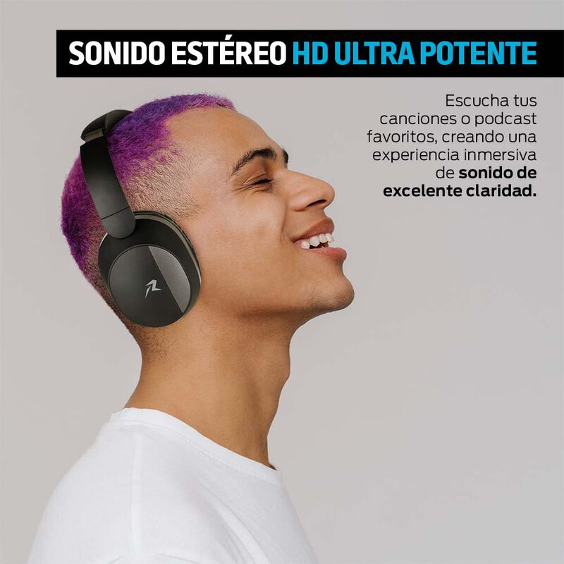 Aud&iacute;fonos Inal&aacute;mbricos Diadema Plegable 50 Hora... image number null