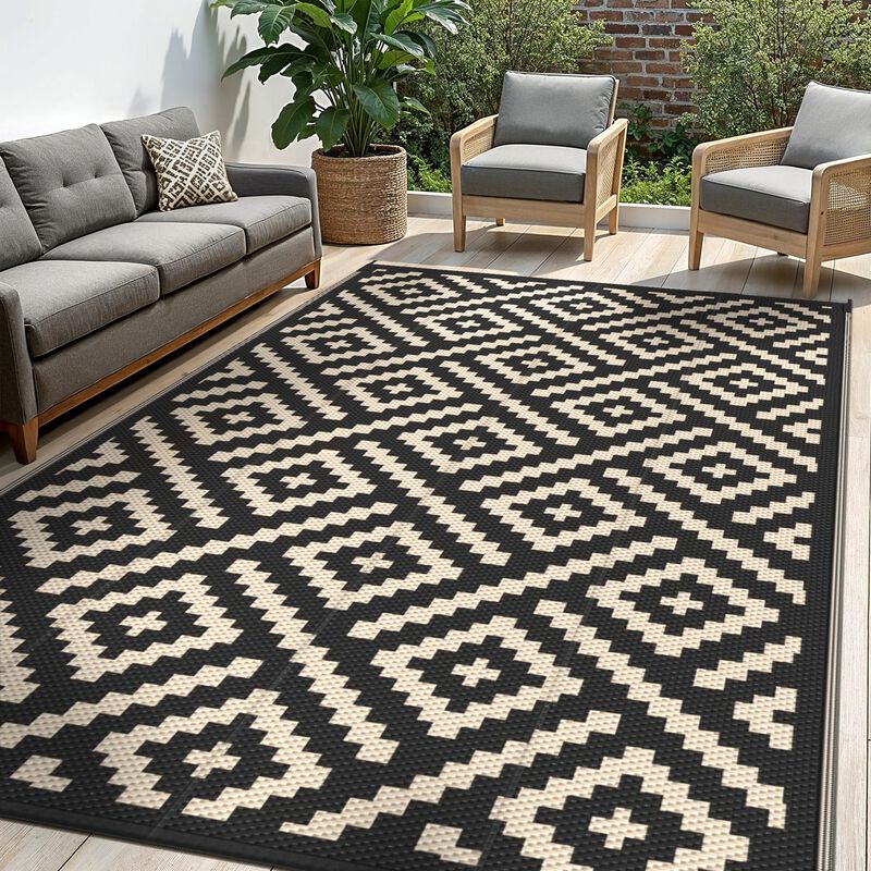 Alfombra Sarben Outdoor De 183 X 274 Cm, Imperm... image number null