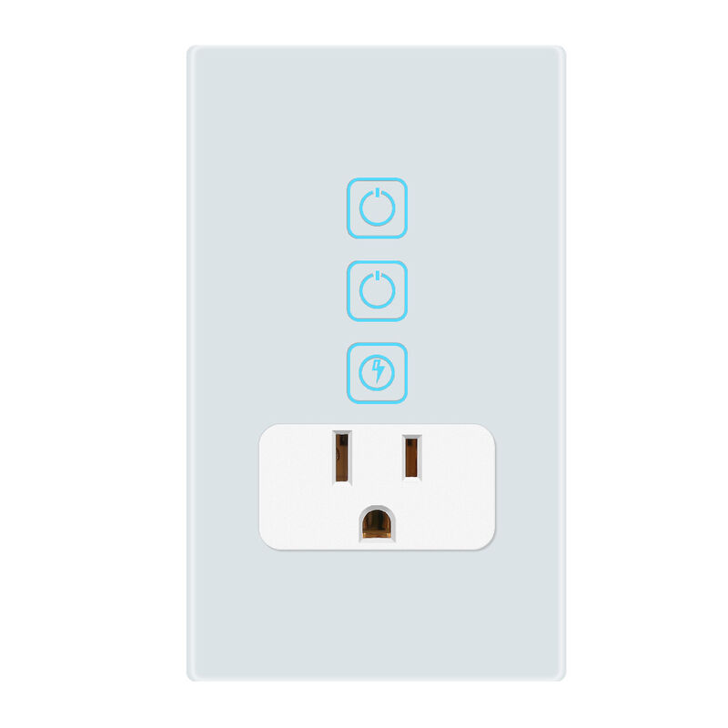 Apagador con Contacto Inteligente WiFi 2 Botone... image number null
