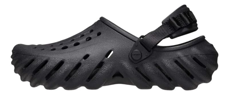 Sandalia Crocs Echo Clog  Unisex Adulto Negra image number null