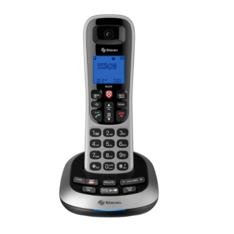 Tel&eacute;fono inal&aacute;mbrico DECT 6.0, con contestadora... image number null