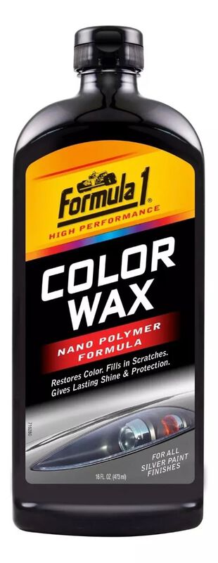 Cera Plateada Para Auto Formula 1 16 Oz image number null