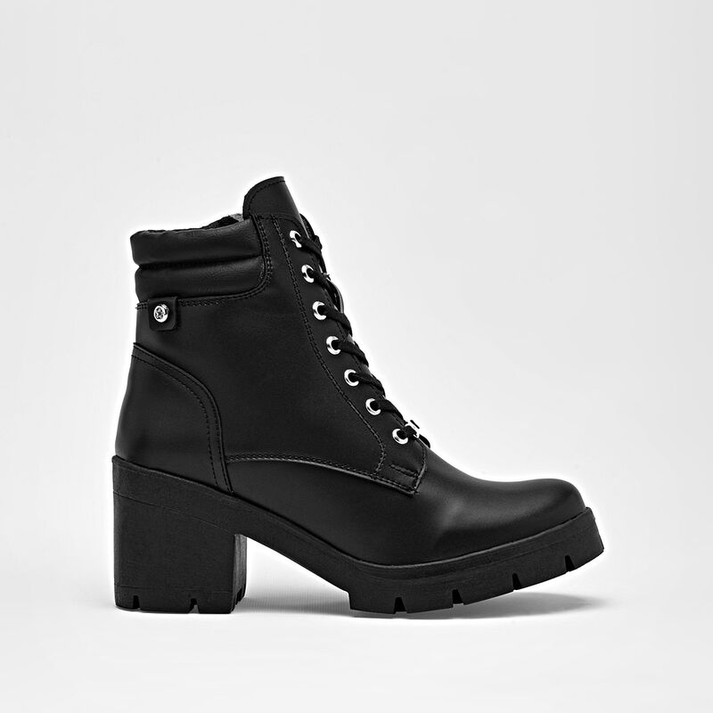 Moramora bot&iacute;n tac&oacute;n para mujer  negro cod 1397... image number null