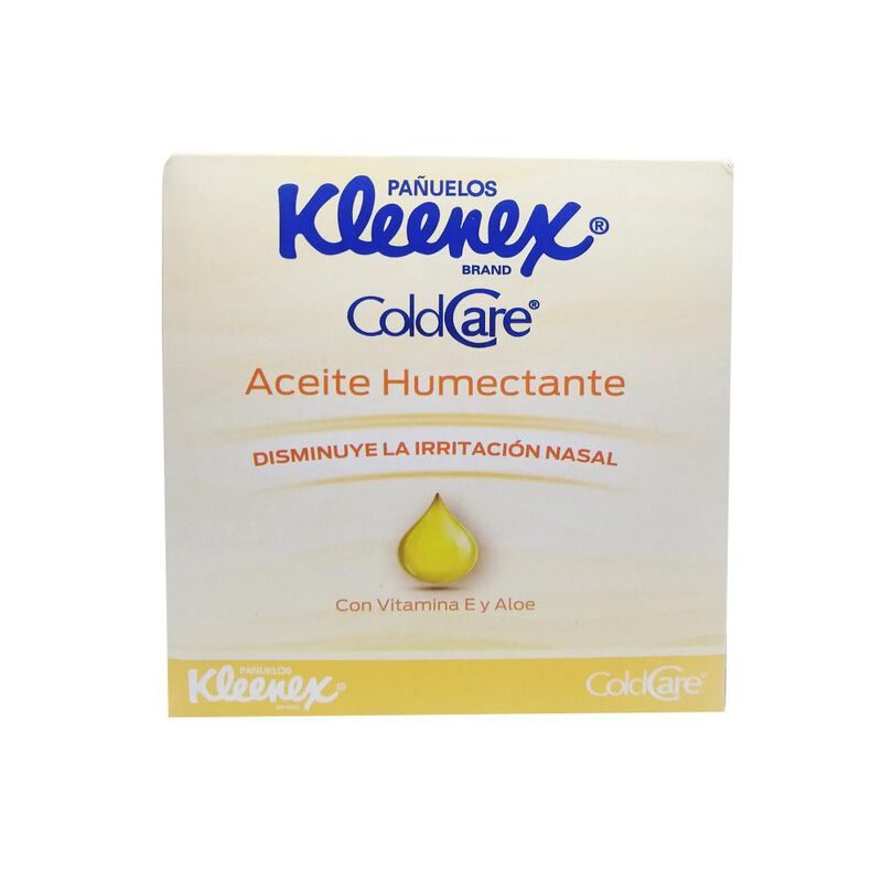 Pa&ntilde;uelos Kleenex Cold Care Aceite Humectante - ... image number null