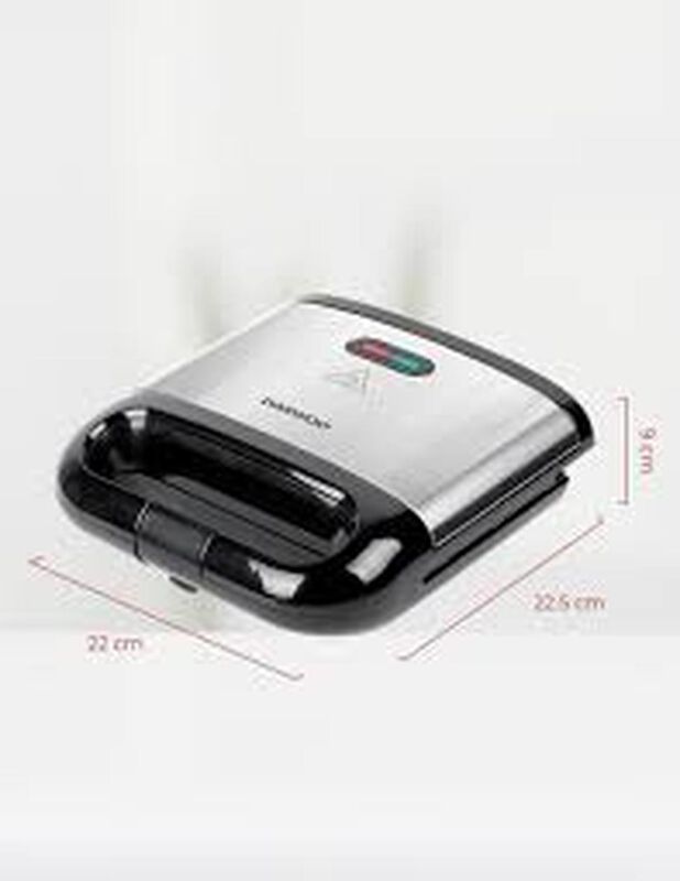 Sandwichera 2 Panes Daewoo Dsm-9743 Acero Inox ... image number null
