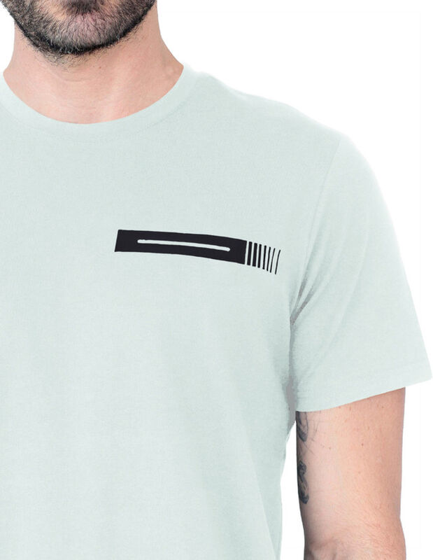 Playera Basica Hombre Cuello Redondo Verde Agua... image number null