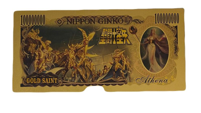 Billete Conmemorativo Anime Saint Seiya  Gemini... image number null