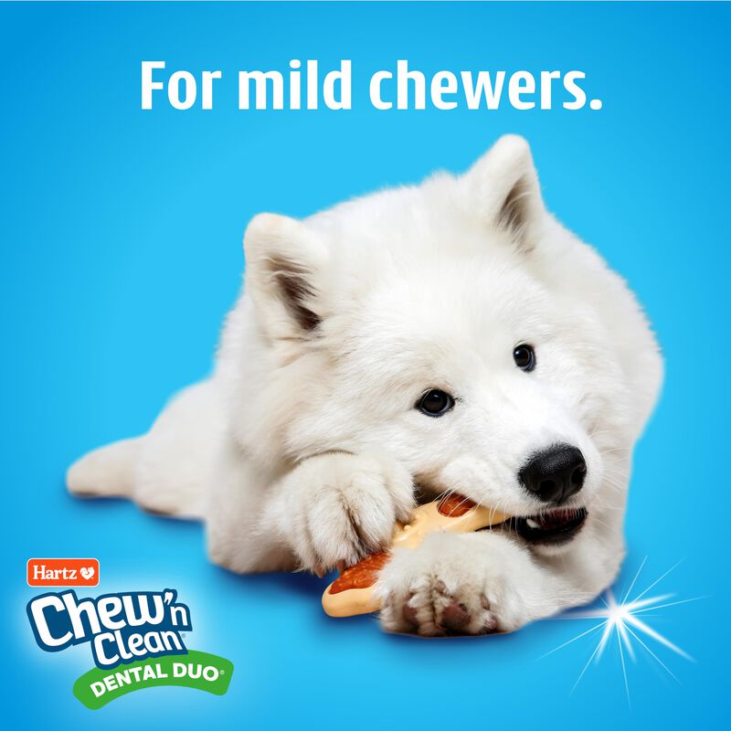 Juguete Para Perro Hartz Chew &lsquo;n Clean Sabor Po... image number null