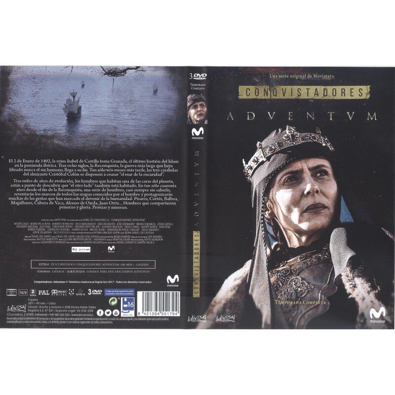 Conquistadores - Adventum T1 [DVD] image number null