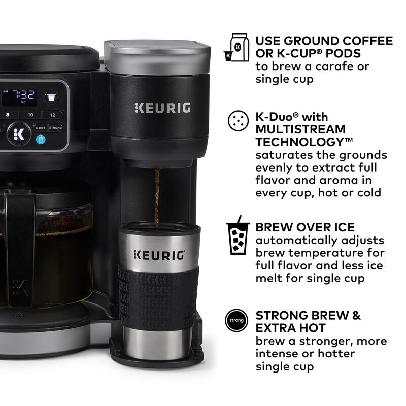 Cafetera Keurig K-duo Hot & Iced Con Tecnolog&iacute;a... image number null