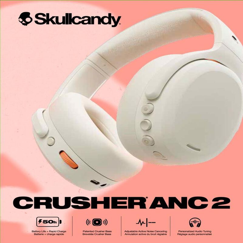 Aud&iacute;fonos Skullcandy Crusher ANC 2 Inal&aacute;mbricos image number null