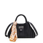 Bolsa Tote Chica Look Blisado Color Negro