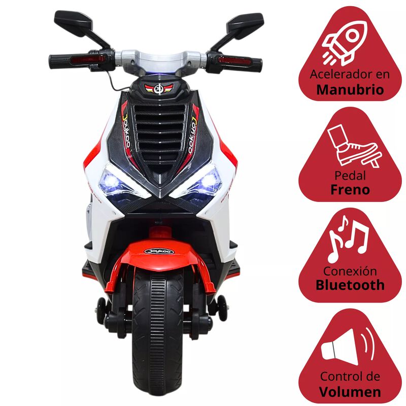 Motocicleta El&eacute;ctrica Montable Para Ni&ntilde;os Luces... image number null