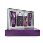 Set Afnan 9pm Pour Femme 4pzs 100ml Edp Spray/ Shower Gel 100ml/ Body Mist 150ml Spray/body Lotion 100ml