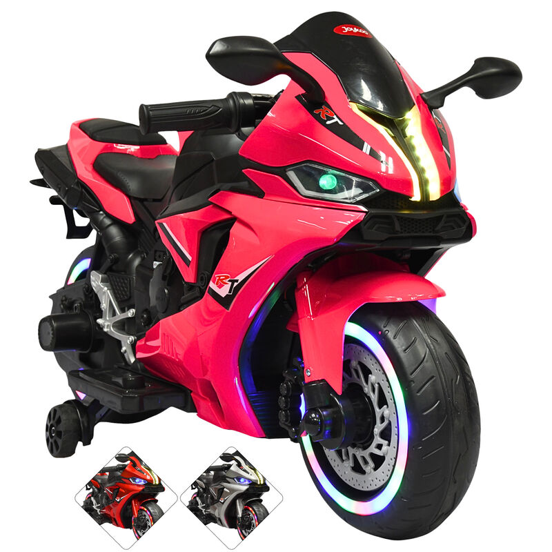 Moto Montable El&eacute;ctrica para Ni&ntilde;os Luces Led So... image number null