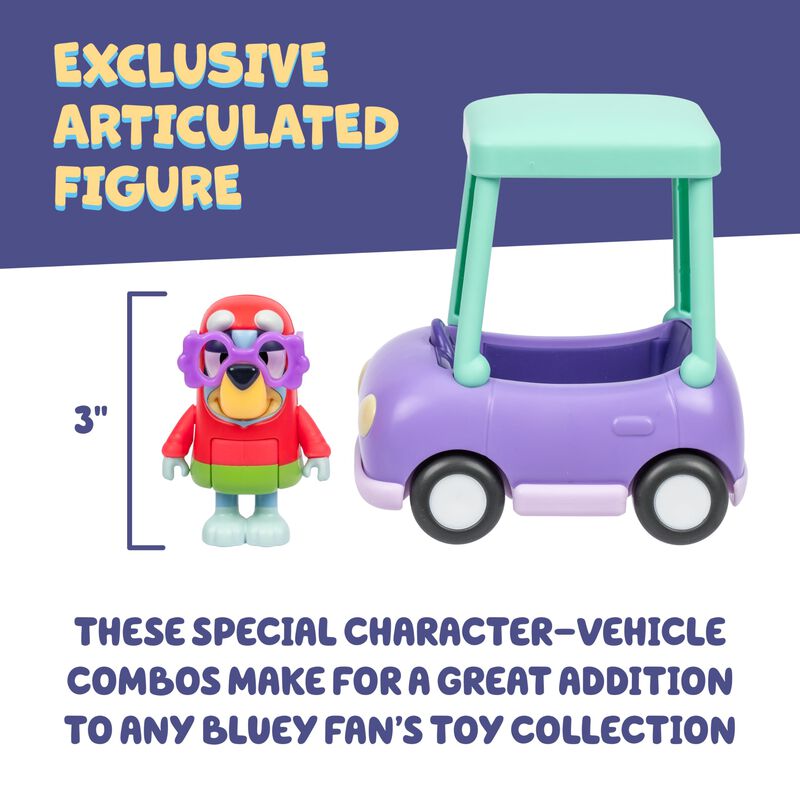 Coche De Juguete Bluey Basic Granny Janet De 7,... image number null