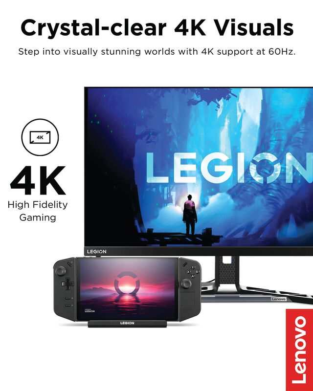 Hub Dock Usb-c Lenovo Legion Go 6 En 1 Para Con... image number null