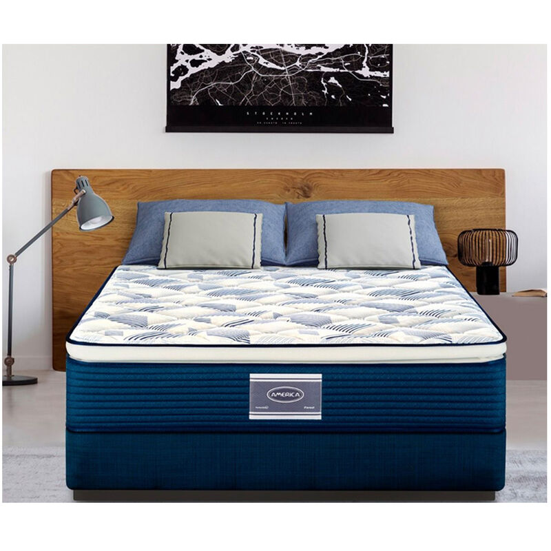 Colch&oacute;n Mabel Am&eacute;rica King Size + Protecci&oacute;n An... image number null