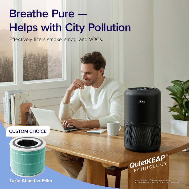 Purificador De Aire Levoit Core300-p Para Alerg... image number null