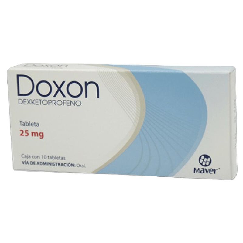 Doxon 25mg caja 10 tabletas image number null