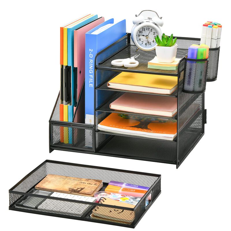 Organizador De Escritorio Marbrasse De 5 Nivele... image number null