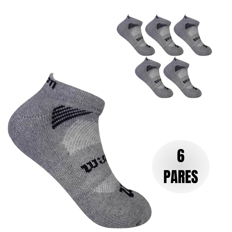 Wilson 6 Pares de Tines para Hombre, Color Jasp... image number null