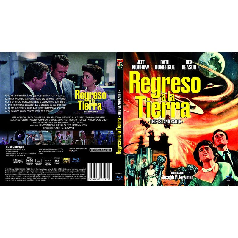 Regreso A La Tierra Bdr 1955 This Island Earth ... image number null