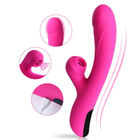 Vibrador con Succi&oacute;n Dual Pleasure Tuti 10V 3Sc Rosa
